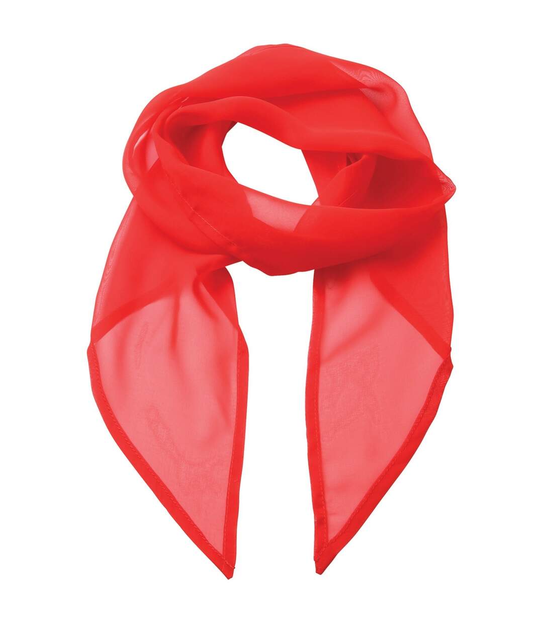 Foulard de travail femme taille unique rouge fraise Premier-1