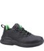 Womens/ladies as612 fern leather safety trainers black Amblers-1