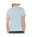T-Shirt bleu femme tommy hilfiger script - l-2