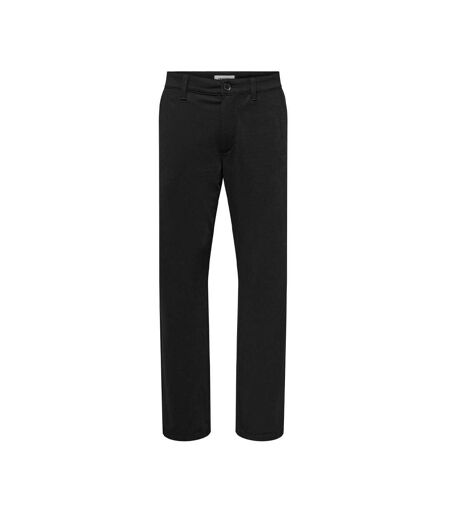 Pantalon fluide noir homme only & sons roma - w29-l32