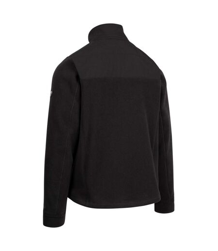 Mens cowesby at200 fleece top black Trespass