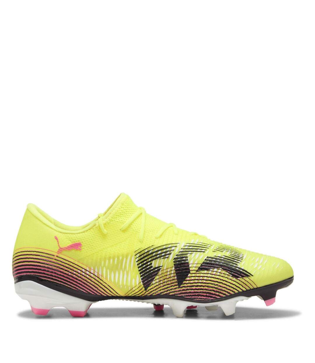 Mens Future 8 Match Artificial Ground Football Boots Yellow Black Sun Puma-4