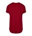 T-shirt Motif/style Long Homme Rouge Orangé Urban Classics-2