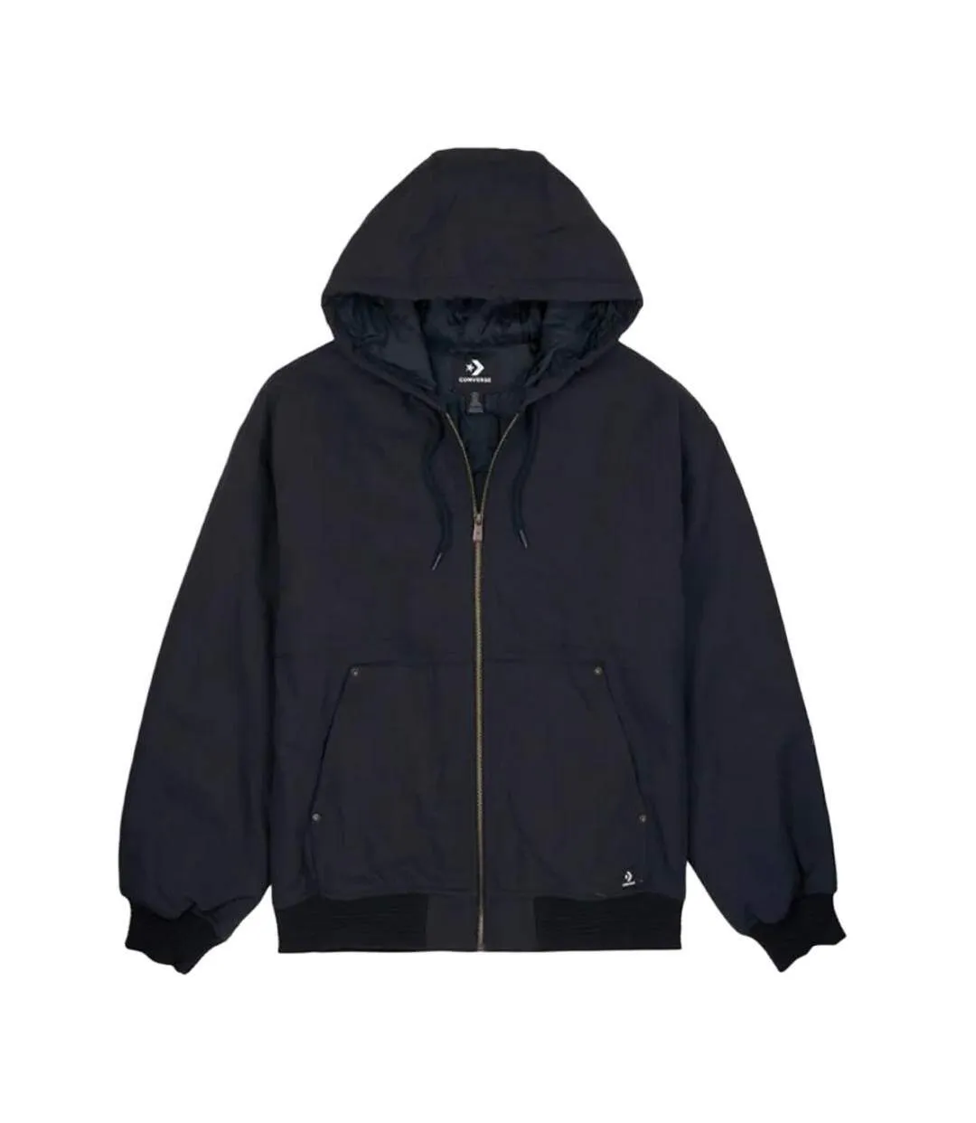 Veste noire homme converse insulated-1