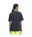 T-shirt Basket Motif/style Logo Femme Bleu Bleu Foncé Adidas-3