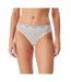 String blanc/beige femme calvin klein jeans brazilian - m-1
