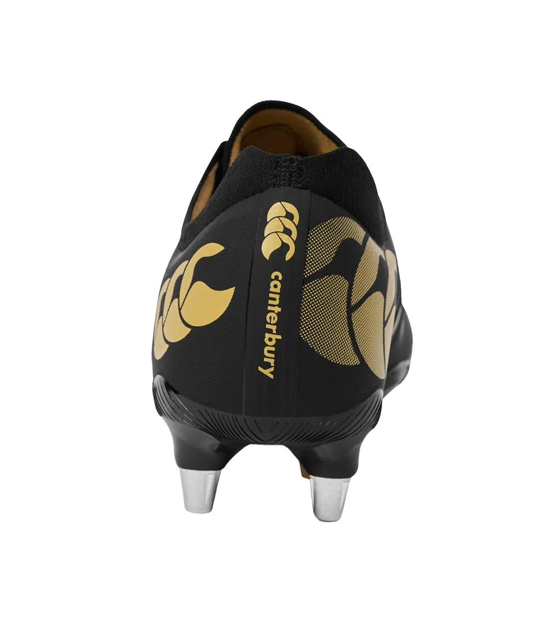 Unisex Adult Phoenix 2.0 Pro Soft Ground Rugby Boots Black Canterbury-2