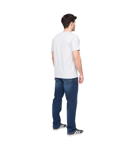 Mens Squarelarge T-shirt Light Blue Duck And Cover