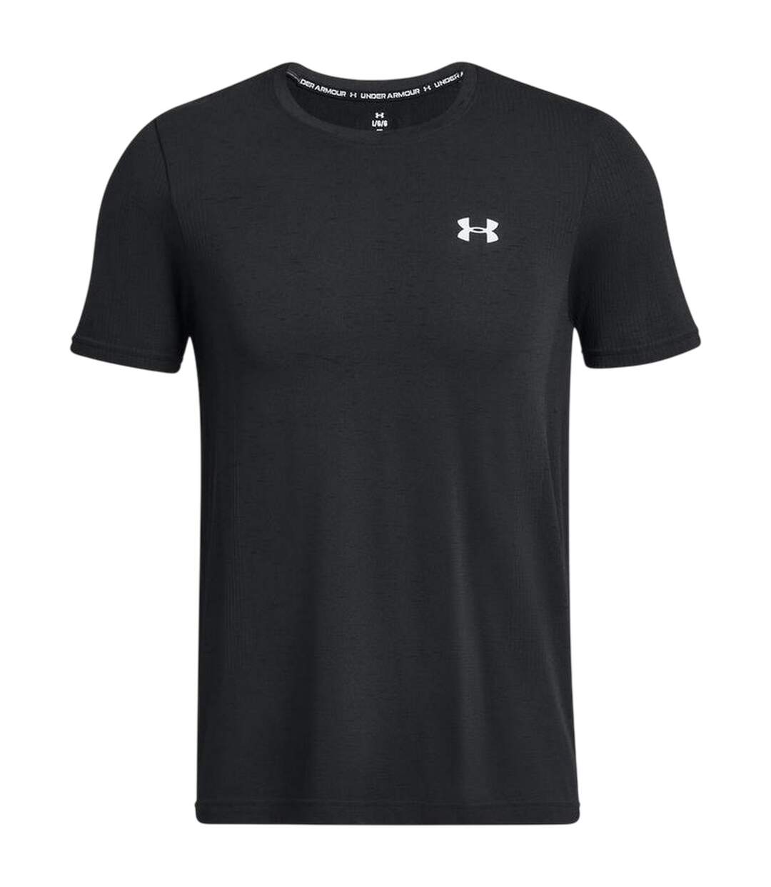 Mens Vanish Seamless T-shirt Black Under Armour-2