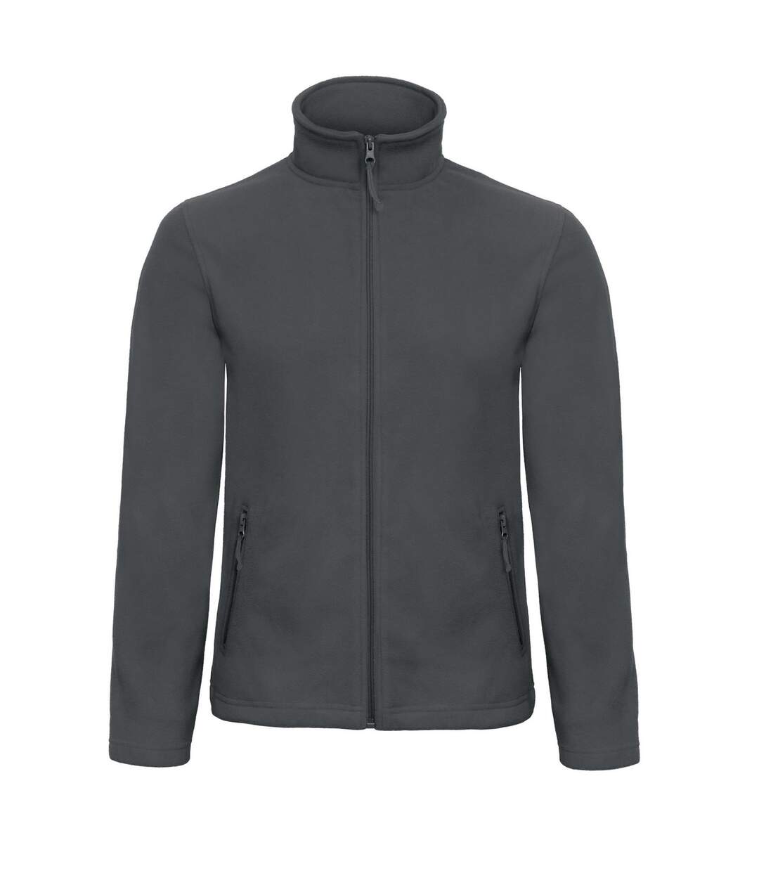 Veste Polaire Id.501 Homme Gris Foncé B&C-1