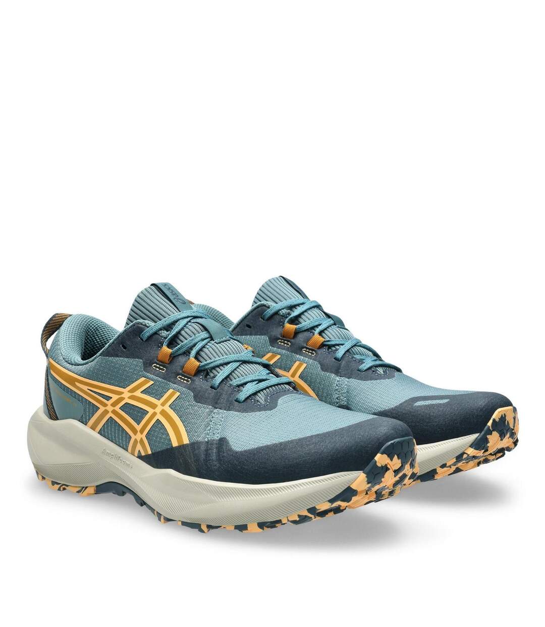 Baskets Venture Trail Homme Bleu Sarcelle Beige Asics-4