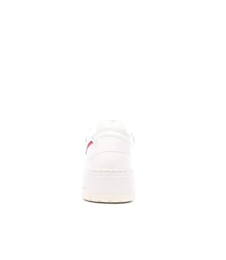 Baskets blanches/rouges femme adidas forum xlg