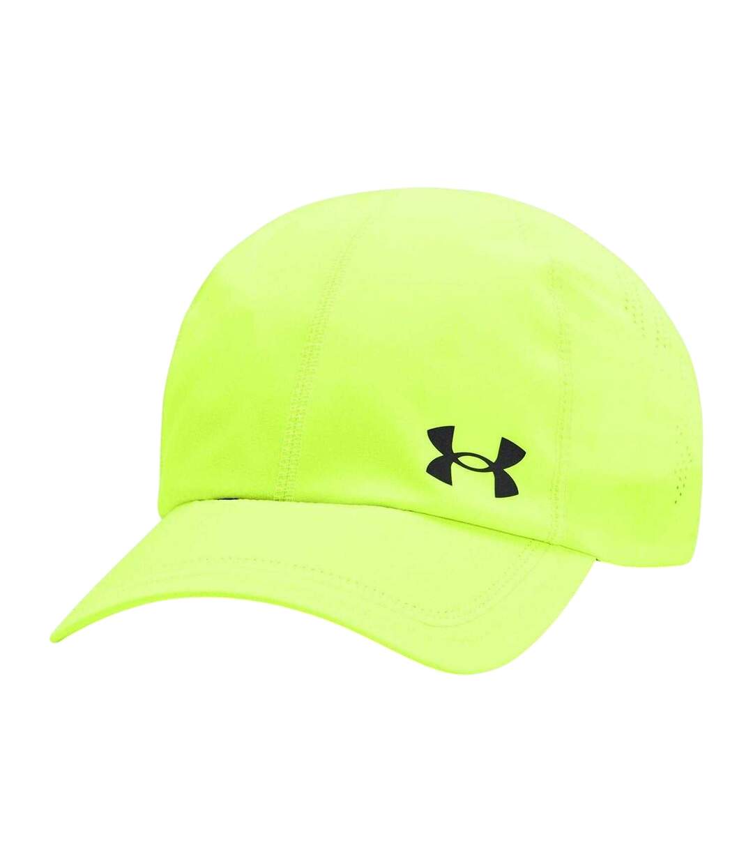 Casquette De Baseball Motif/style Perforé Launch Homme Jaune Under Armour-1