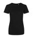 T-shirt Femme Noir Uni Awdis-1