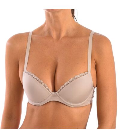 NURIA women's push-up bra with underwire and cups
