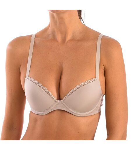 NURIA women's push-up bra with underwire and cups