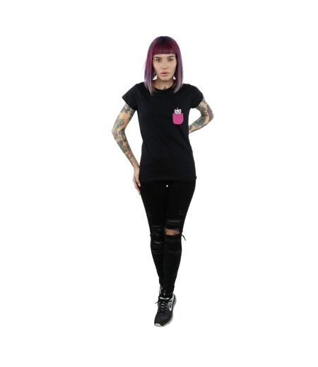Disney - T-shirt ARISTOCATS MARIE CHEST - Femme (Noir) - UTBI15040
