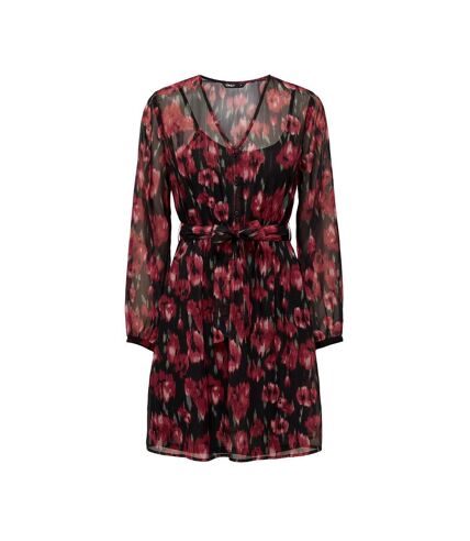 Robe Rouge/Noire Femme Only Marise - L