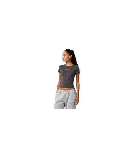 T-shirt Motif/style Brodé Femme Gris Jack Wills