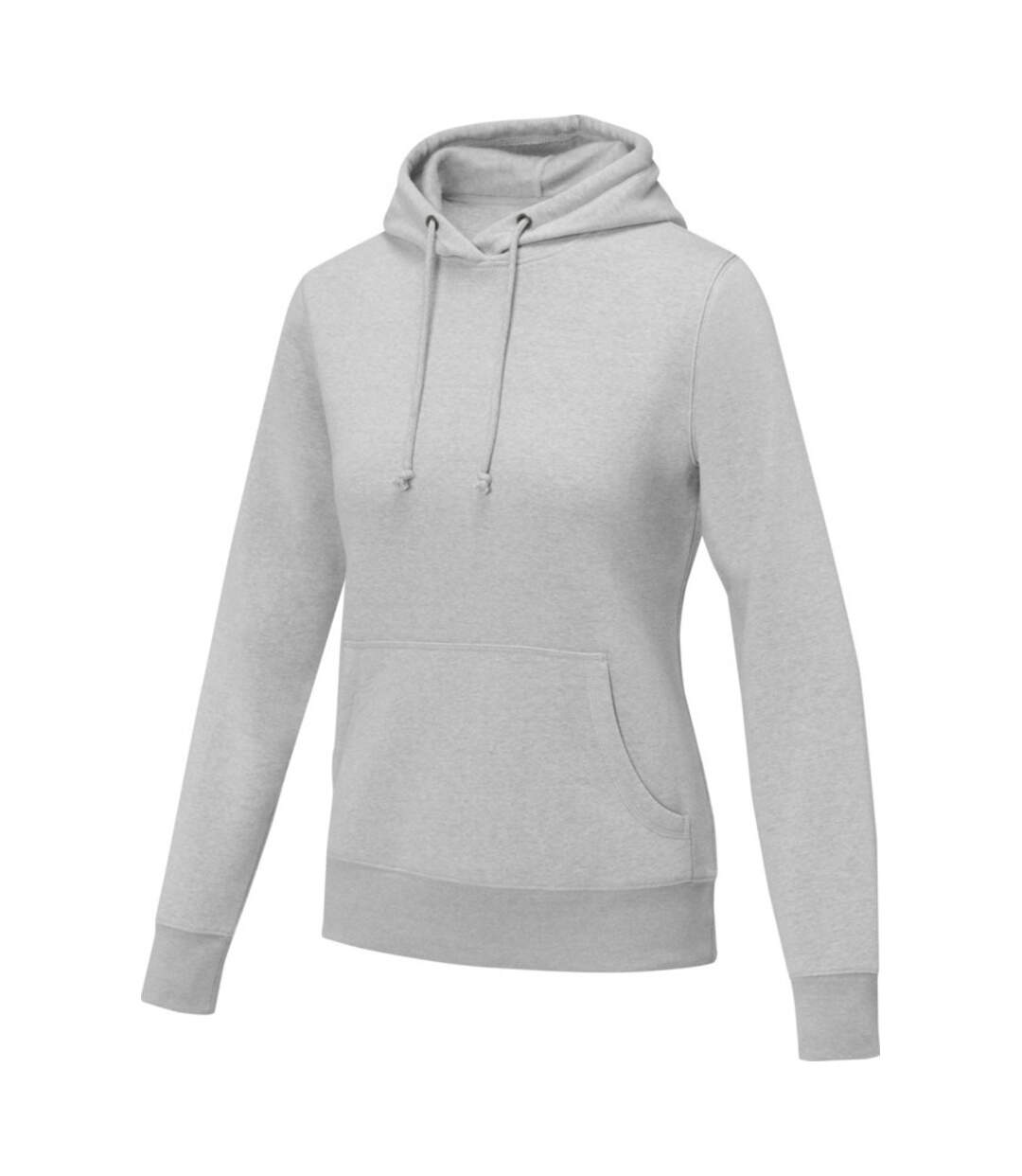 Womens/ladies charon hoodie heather grey Elevate