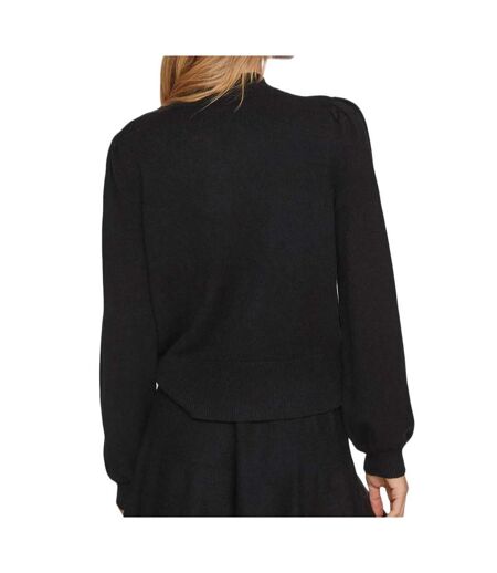Pull noir femme vila viril turtle - l