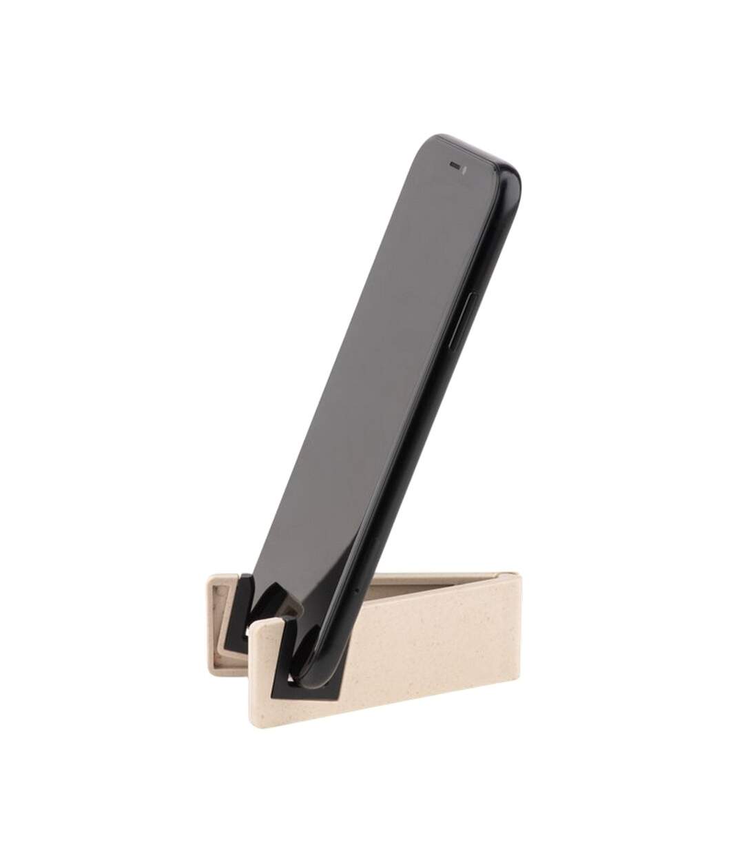 Standol+ bamboo fibres mobile phone holder one size white MidOcean-3