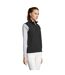 Womens/ladies Rallye Softshell Sleeveless Gilet Black SOLS-3