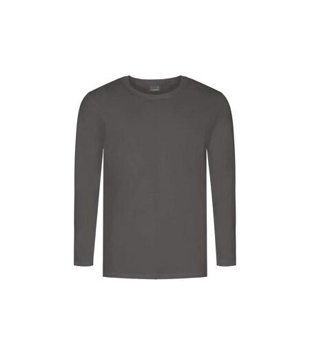 T-shirt Premium Homme Gris Acier Uni Promodoro