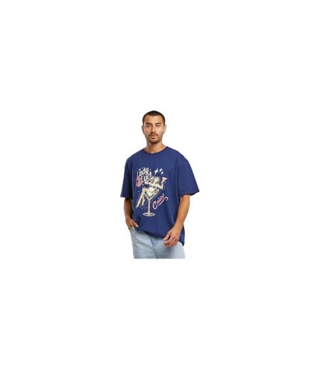 T-shirt Surdimensionné Lady Luck Pour Hommes Bleu Foncé Mister Tee