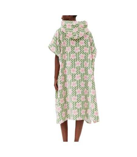 Poncho de surf vert femme roxy stay magical - taille unique