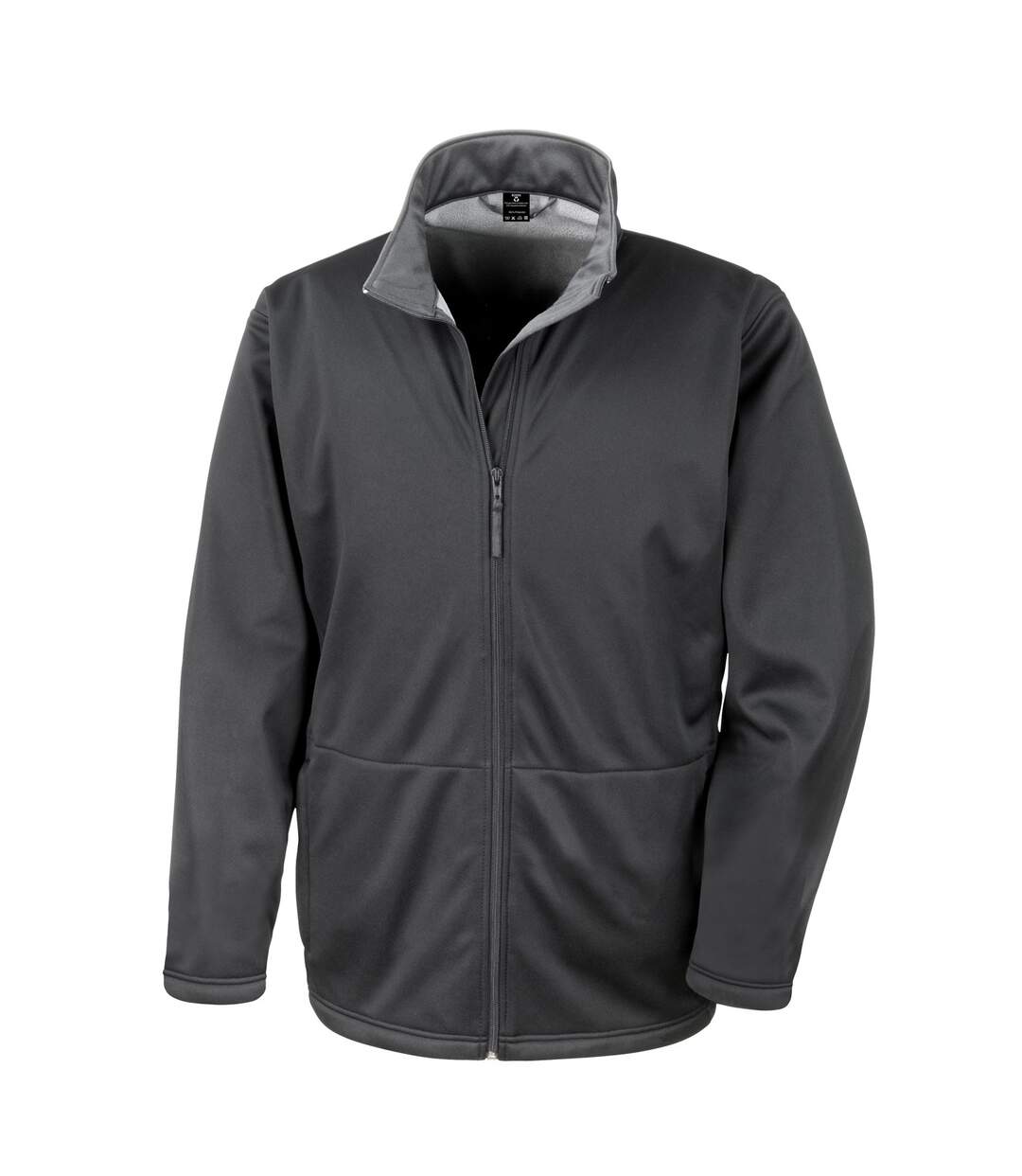 Result Core Mens Soft Shell 3 Layer Waterproof Jacket (Black)
