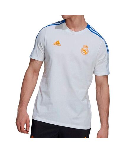 Real Madrid T-shirt Blanc Homme Adidas GU9711 - L