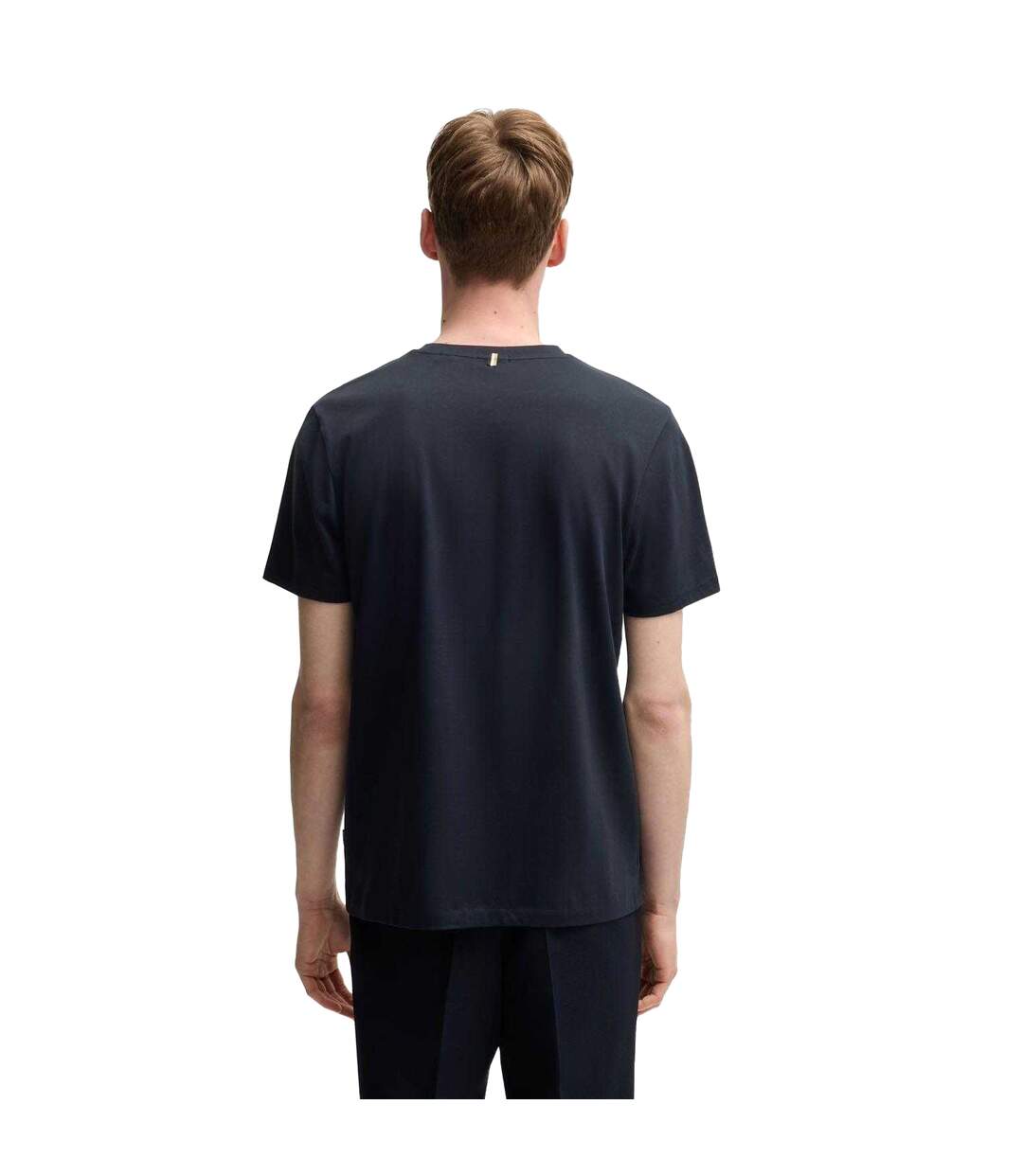T-shirt Tessler Homme Bleu Foncé Boss-2