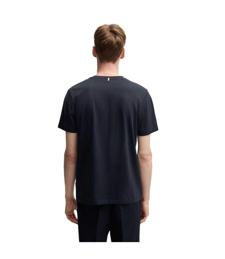 T-shirt Tessler Homme Bleu Foncé Boss