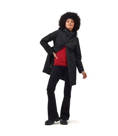 Womens/ladies Giovanna Fletcher Collection Lellani Waterproof Jacket Black Regatta
