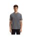 Mens Tchup Logo Oversized T-shirt Grey Boss-4