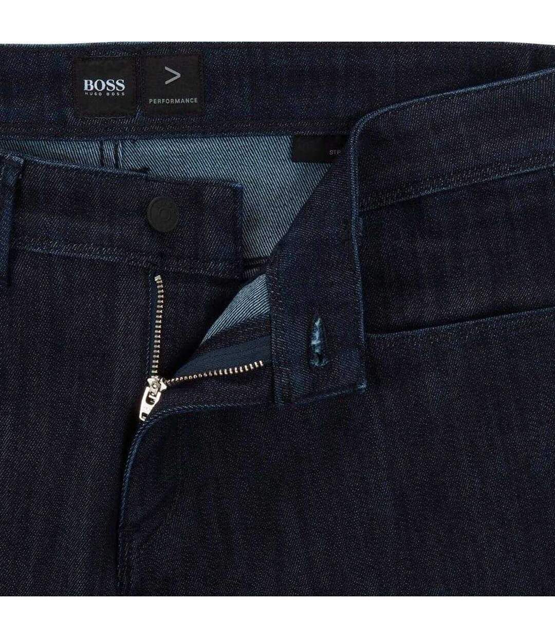 Jean Delaware3 Homme Bleu Marine Boss-3