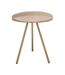 Table basse fait main en fer motif contemporain EDI