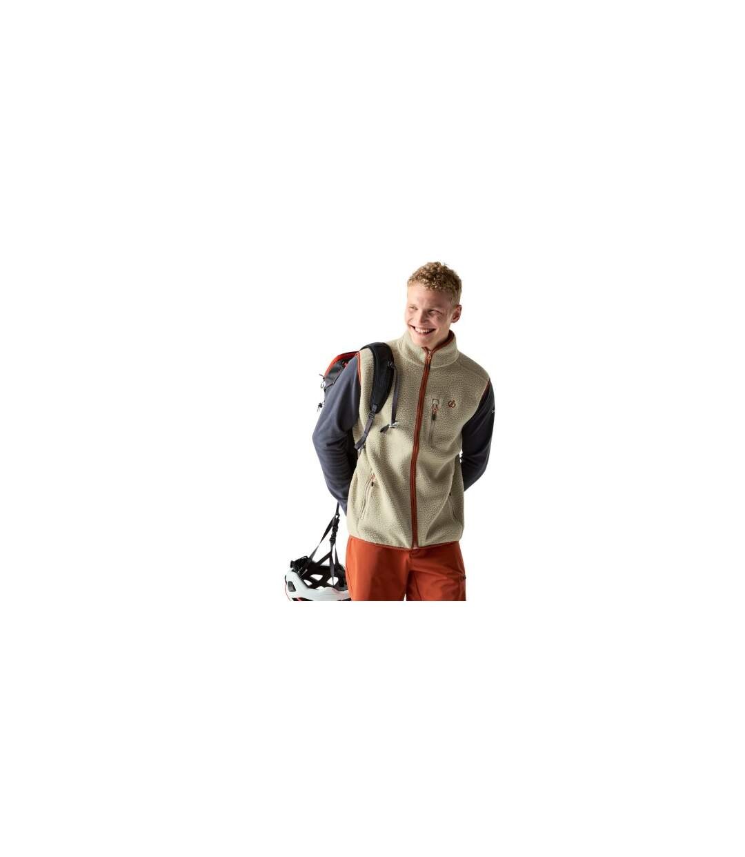 Veste Sans Manches Camber Homme Blanc Cassé Dare 2B-1