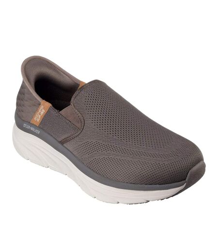 Skechers Mens D´Lux Walker-Orford Shoes (Brown) - UTFS10395