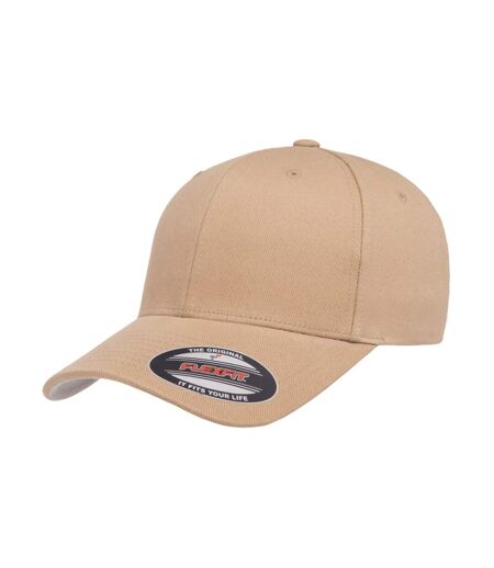 Casquette flexfit marron Yupoong