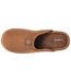 Isotoner Chaussons Mules homme velours chauds, semelle confort crantée-2