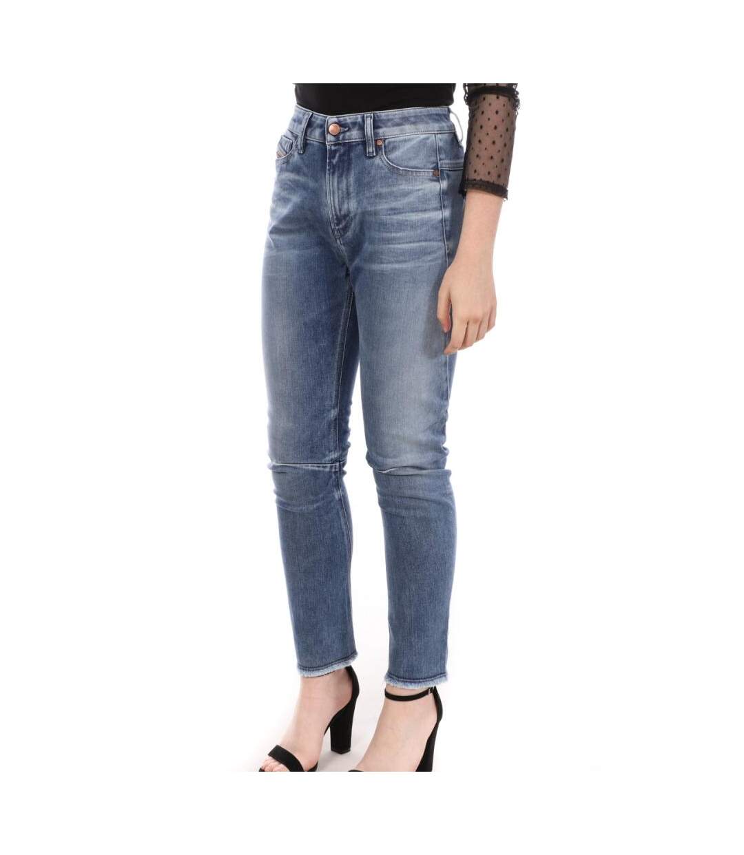 Jean Bleu Boyfriend Femme Diesel Fayza Next - W24-L32