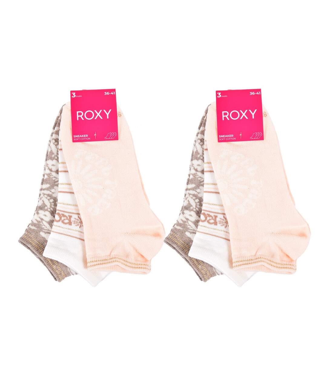 Chaussettes ROXY SNEAKER - Pack de 6-4