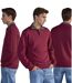 Pull Col Camionneur Brique - Grand Taille, Douceur Cashmere Touch pour Hommes-2
