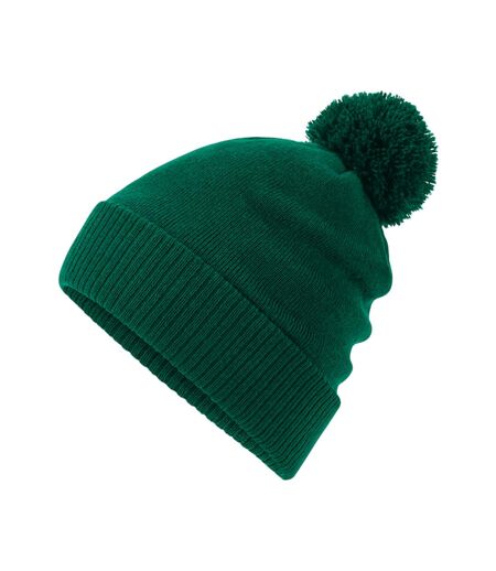Bonnet Snowstar Vert Bouteille Beechfield