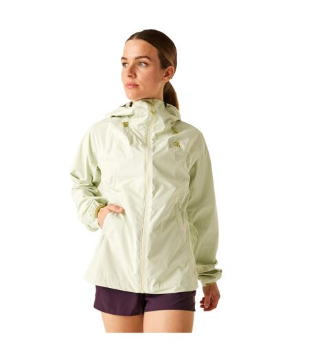 Womens/ladies Breathe Easy Waterproof Jacket Meadow Haze Mist Dare 2B