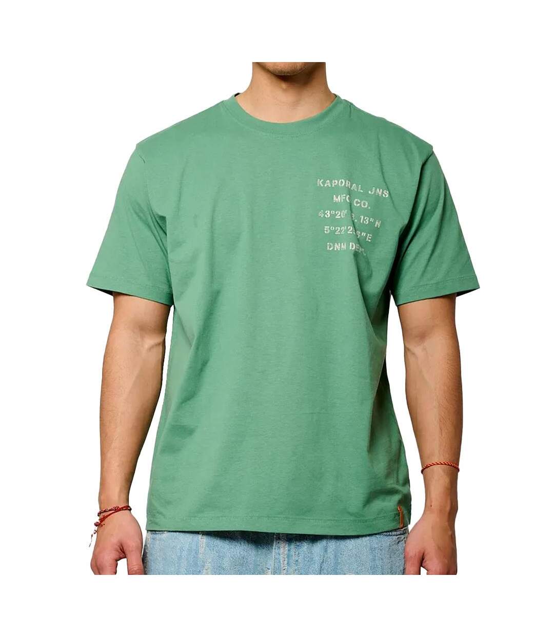 T-Shirt vert homme kaporal barkh - l-1