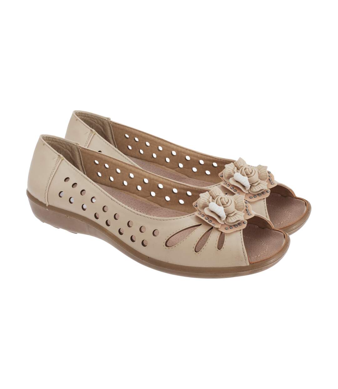 Chaussures d´été femme beige Boulevard