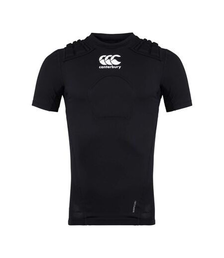 Unisex Adult Logo Protection Vest Black White Silver Canterbury